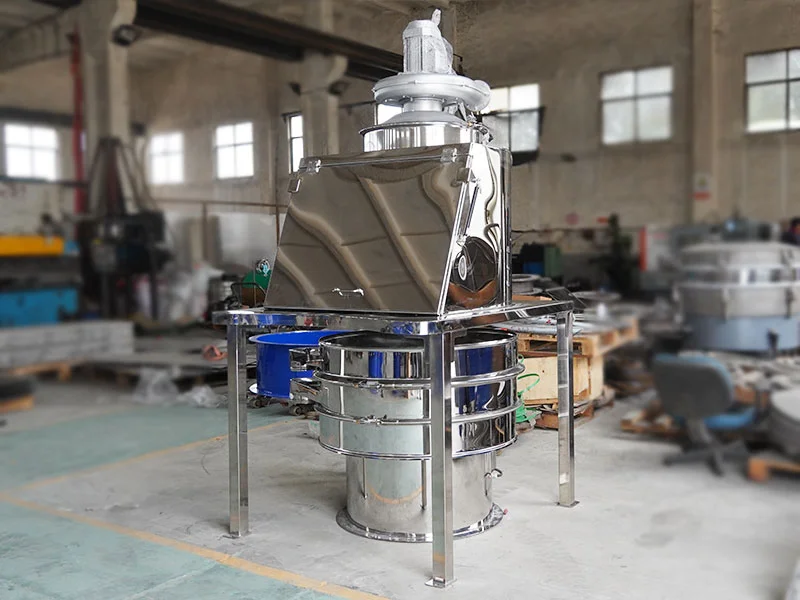 Bulk Bag Unloading and Vibro Sifting System