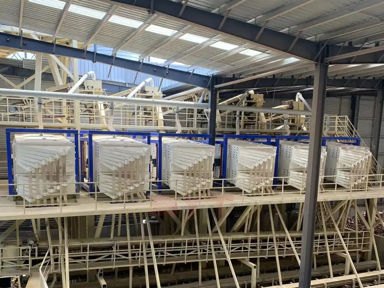 Enclosed & Dust-Controlled Quartz Sand Frac Sand Classification Line
