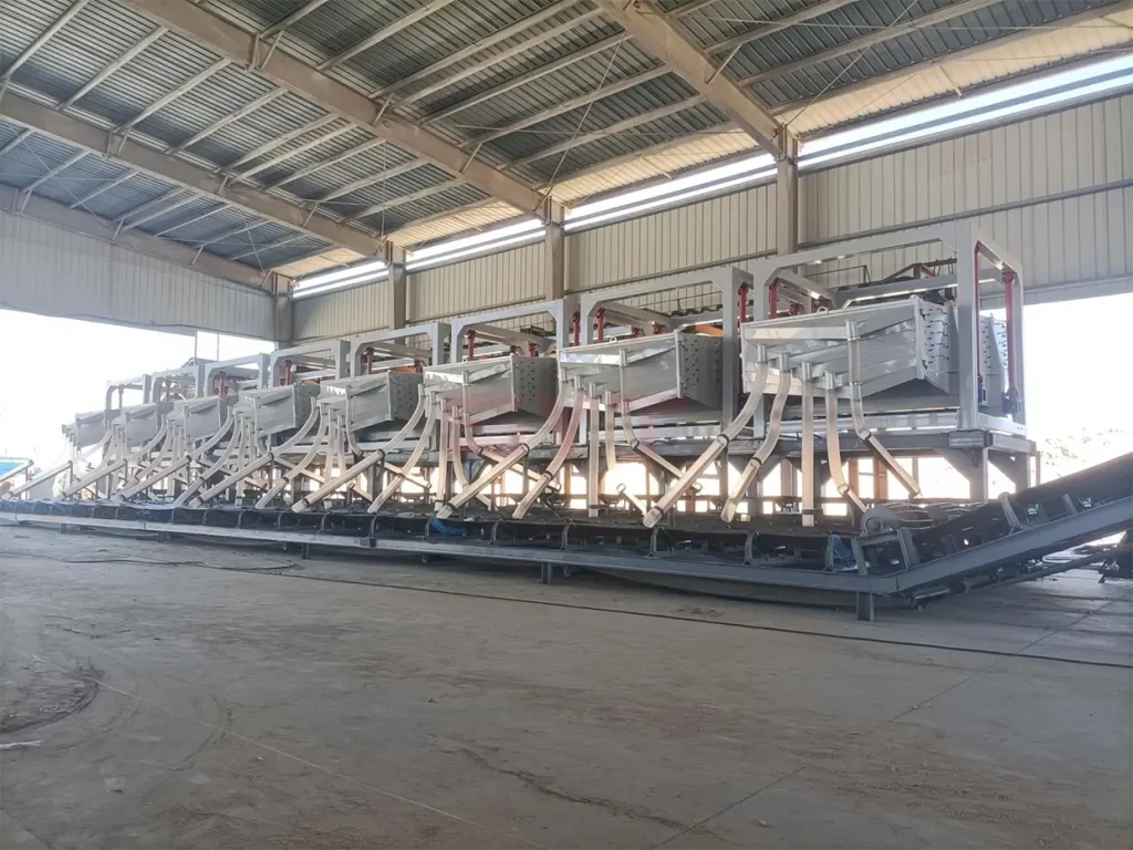 High-Capacity Fine Screening Production Line for Sand Aggregates