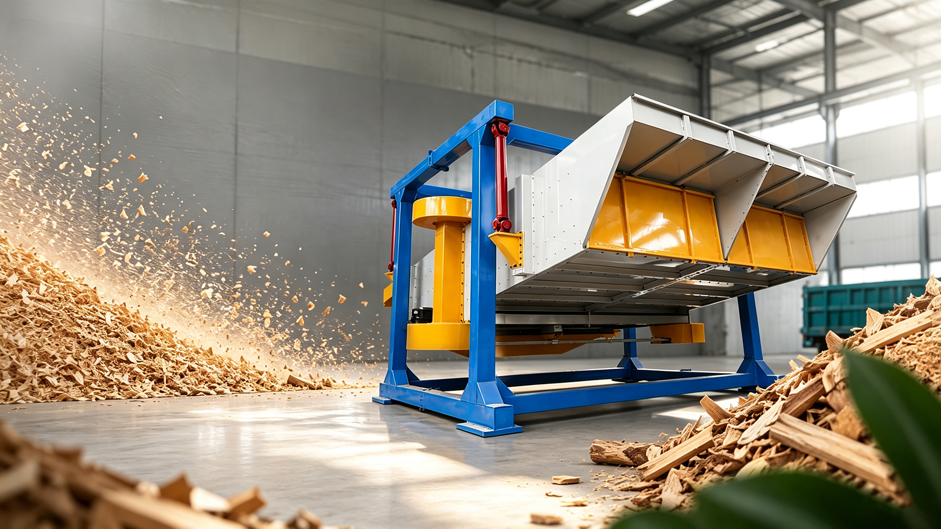Wood Chip Screening for High-Capacity Processing