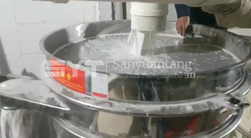 Filtering Soy Milk