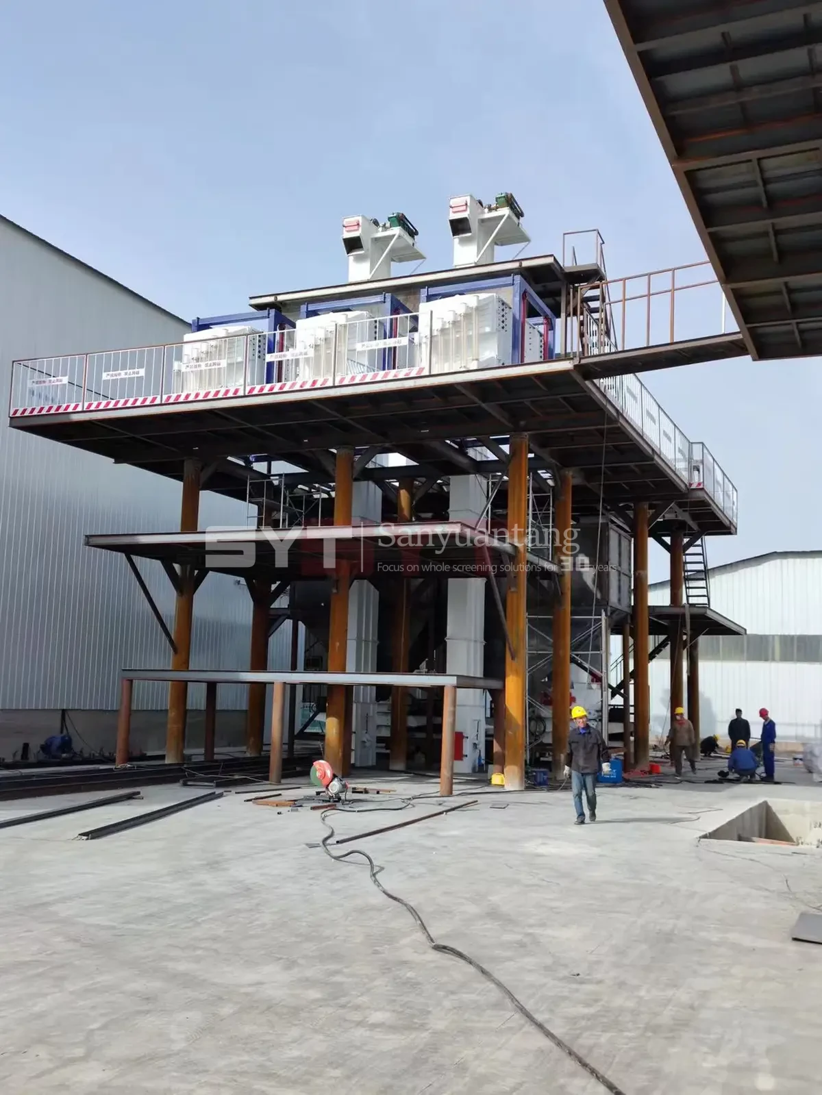 Petroleum Fracturing Proppant (Ceramic Proppant) Screening Production Line