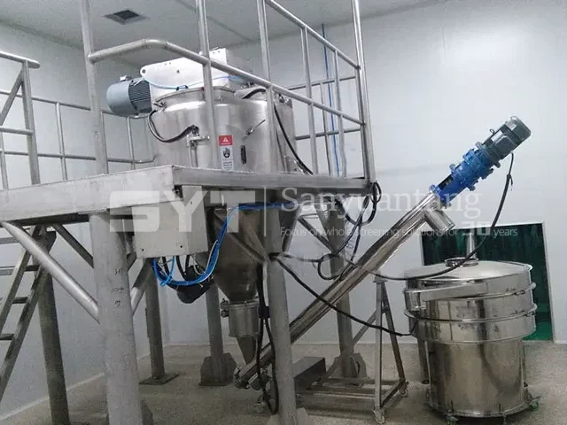 Screw Conveying and Vibro Sifting System