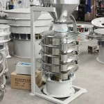 Ultrasonic Vibrating Screen With Hopper