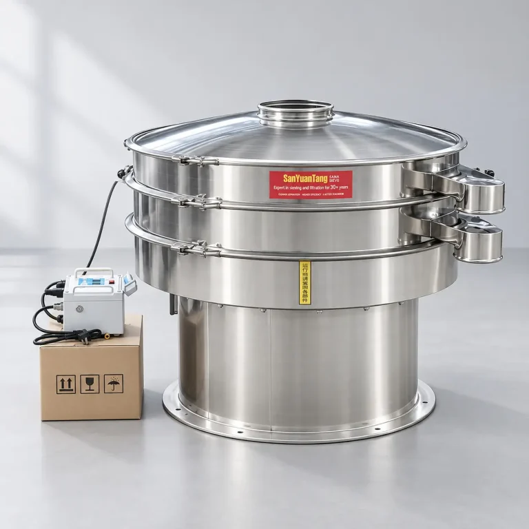 Ultrasonic Vibrating Screen for Fine Powder Sieving