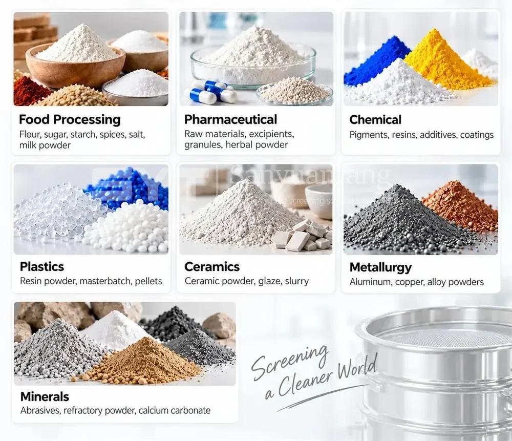 Vibro Sifter Applications